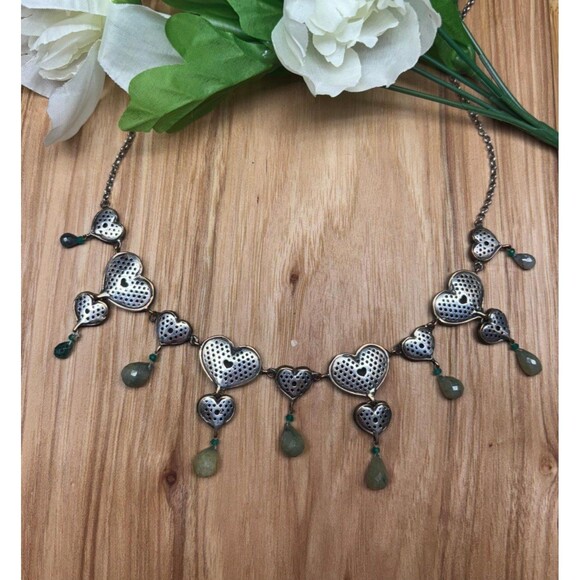 925 Sterling Silver Turkish Vintage Necklace  for Women,NEW,Antique,Handmade - Picture 2 of 5